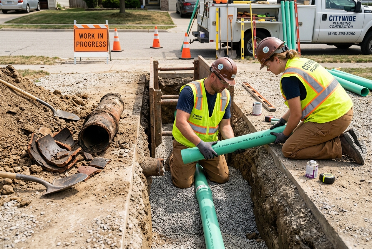 Sewer Line Replacement